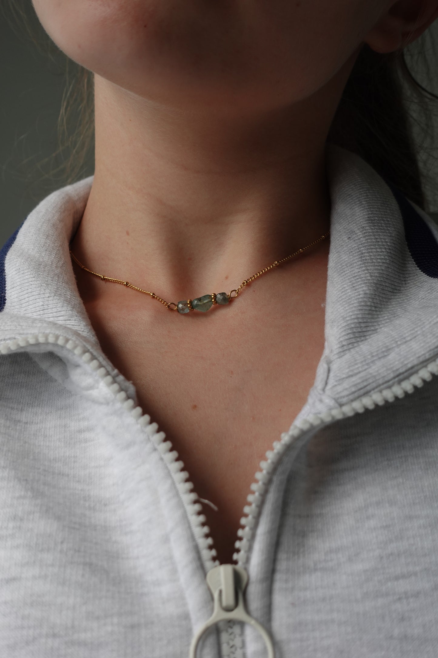 Collier goutte de mer