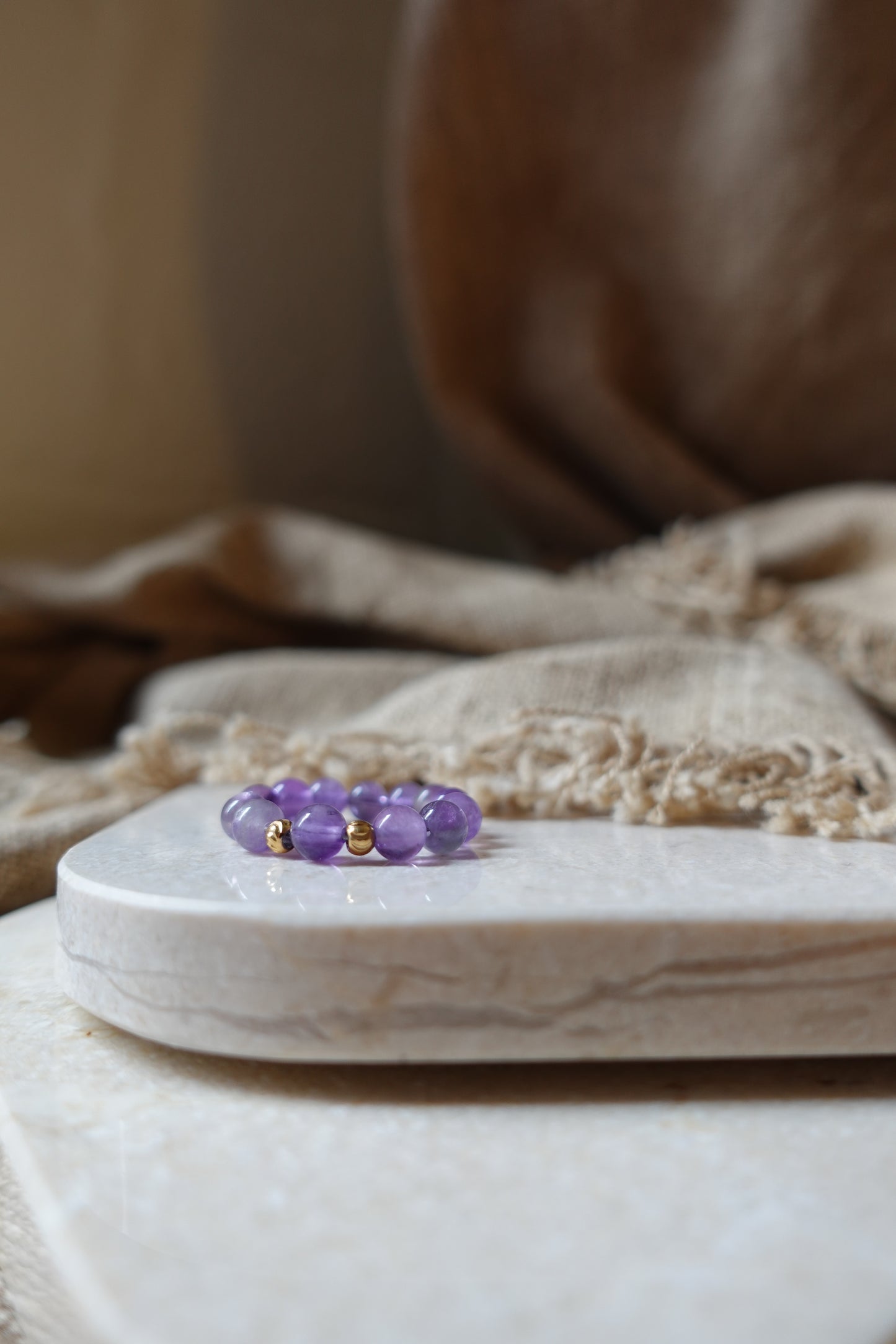 Bague Athena - Amethyste
