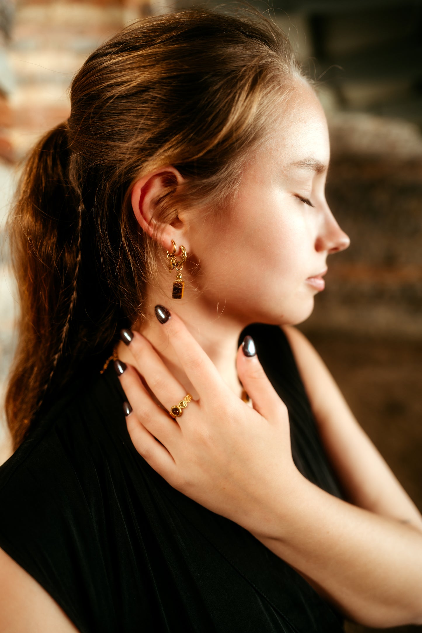Boucles d'oreilles Neith