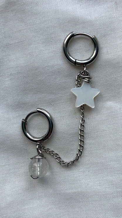 Boucles d'oreilles Stellata
