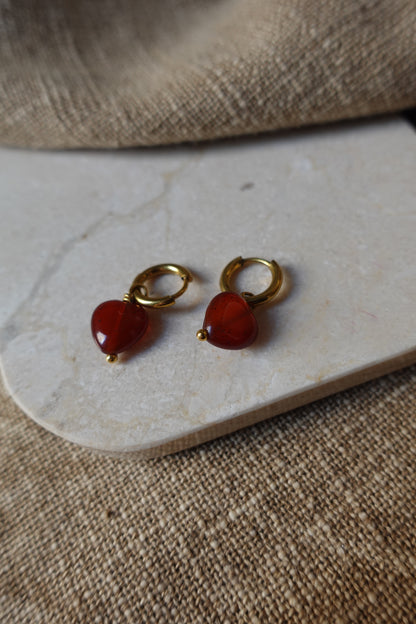 Boucles coeurs Clíodhna