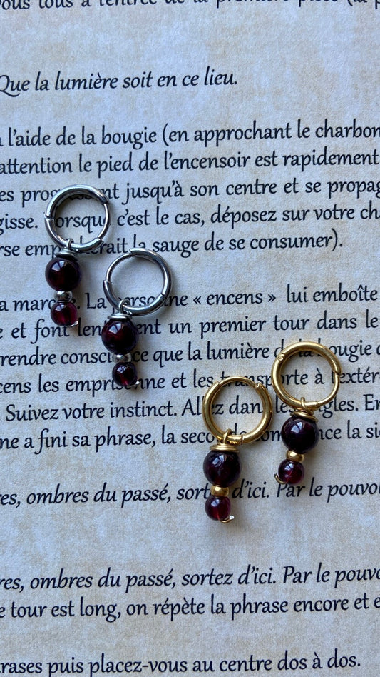 Boucles d'oreilles Viviane