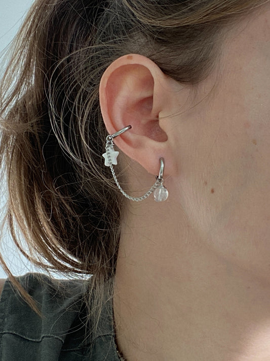 Boucles d'oreilles Stellata