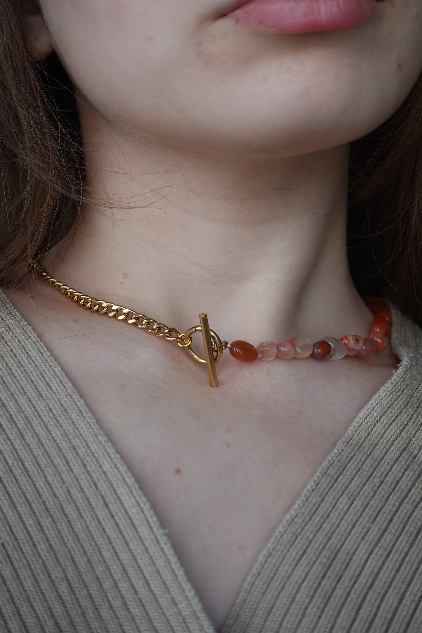 Choker Cornaline