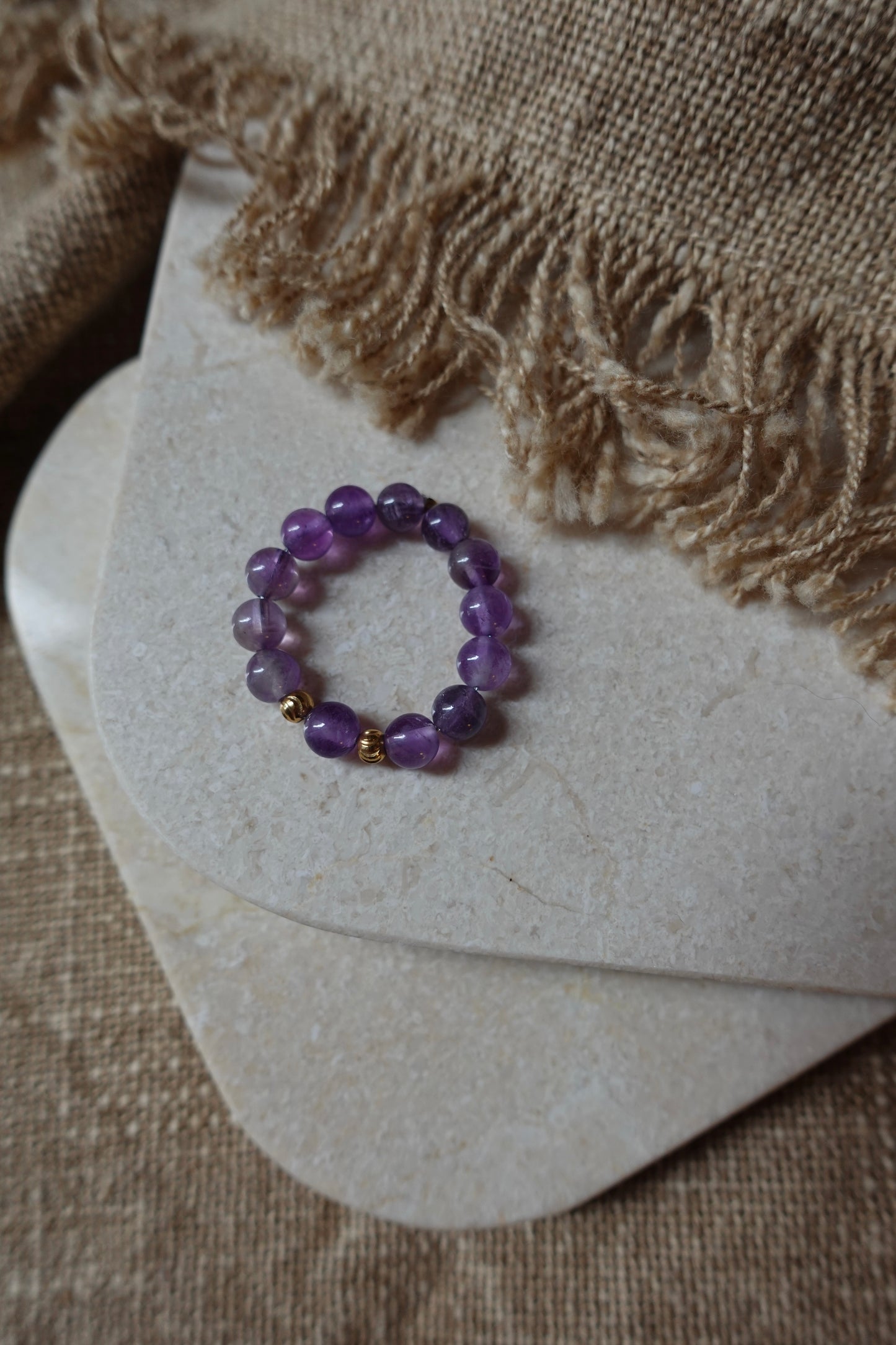 Bague Athena - Amethyste