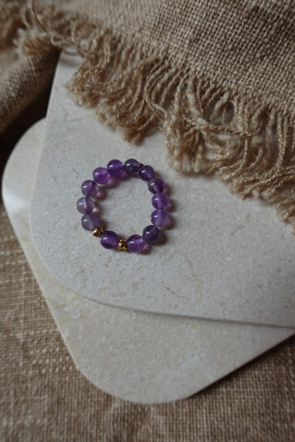 Bague Athena - Amethyste