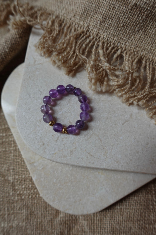 Bague Athena - Amethyste