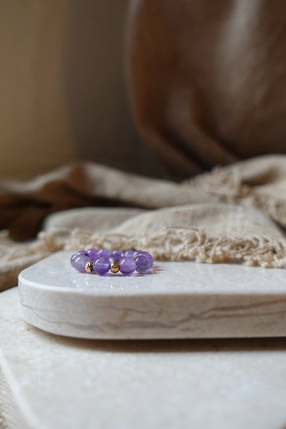 Bague Athena - Amethyste