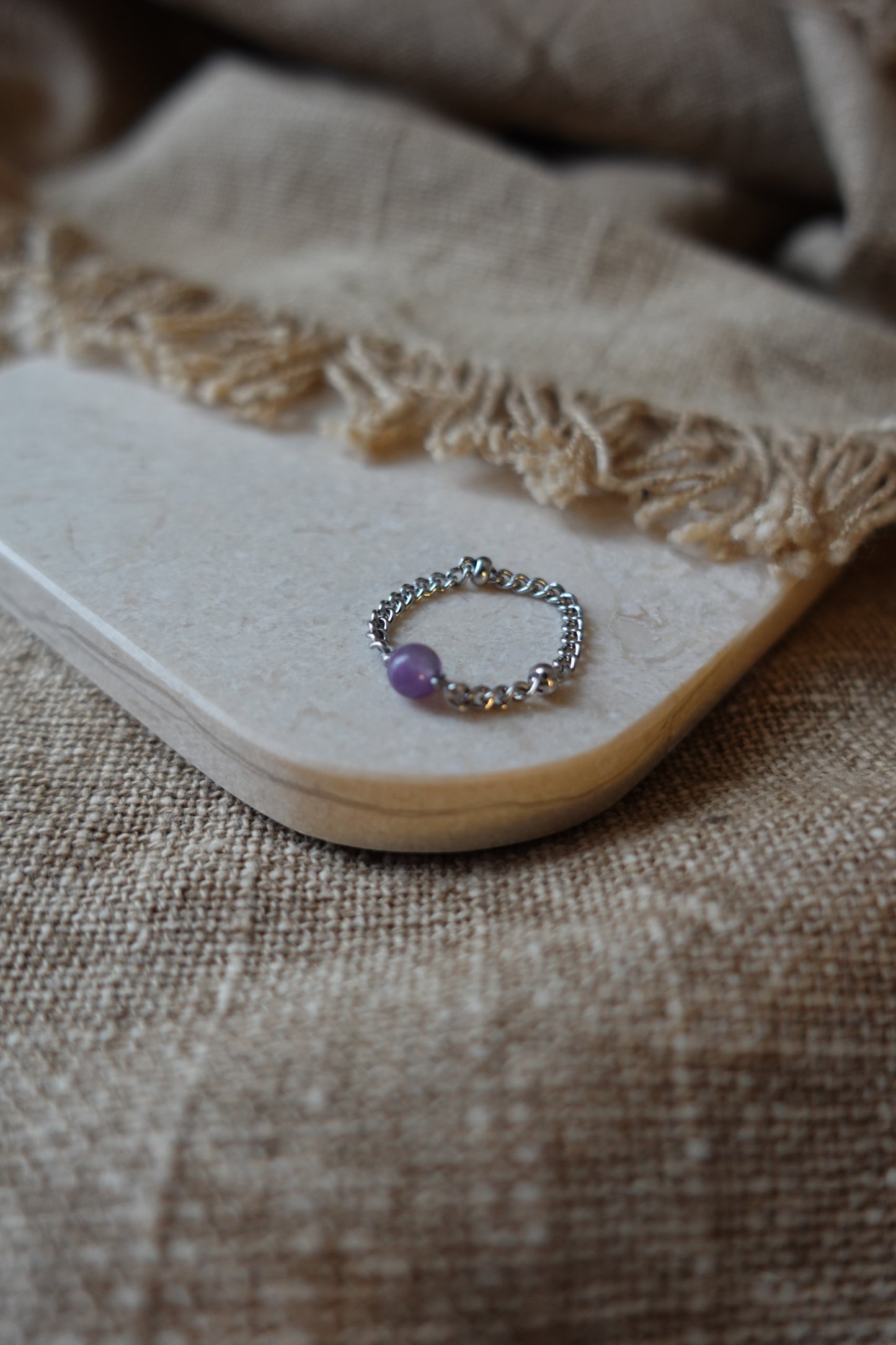 Bague Lilith - Amethyste