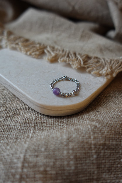 Bague Lilith - Amethyste