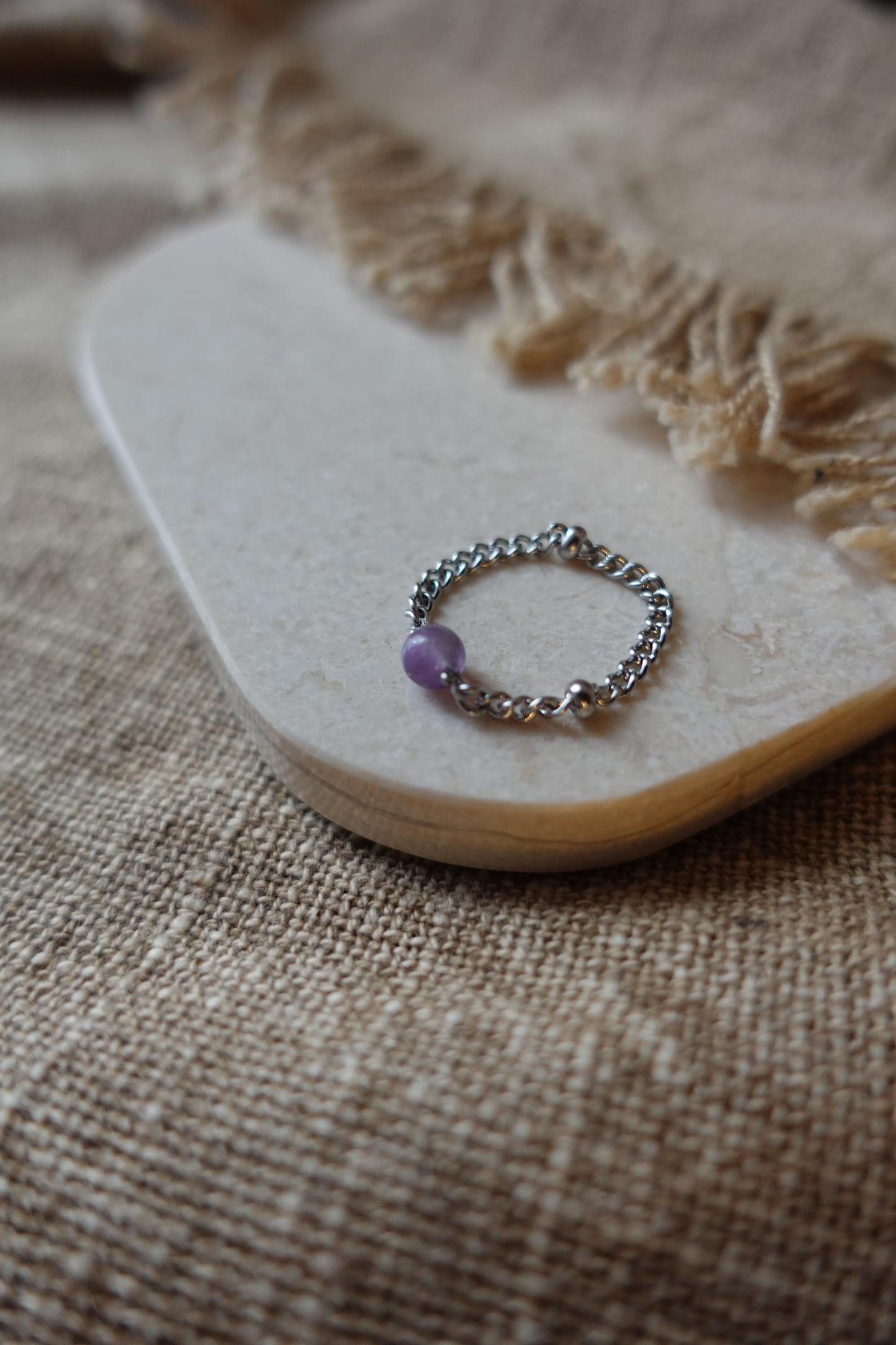 Bague Lilith - Amethyste